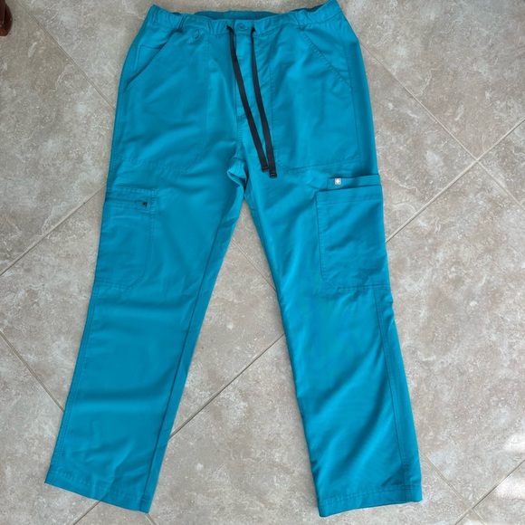 FIGS Men's Scrub Pants Teal Size M/S - Picture 1 of 8